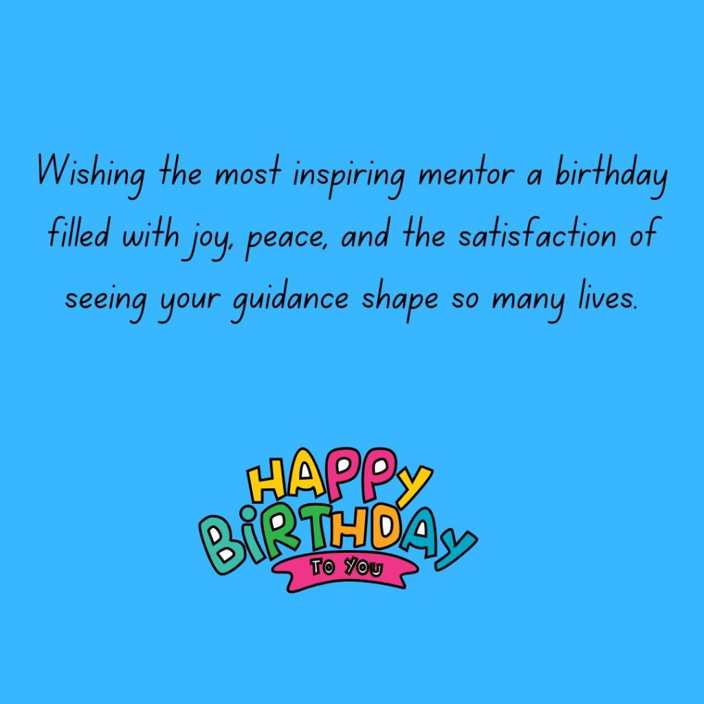 Happy Birthday Image For Mentor Image-1