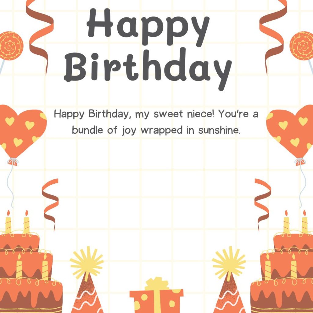 Happy Birthday Image For Niece Image-1