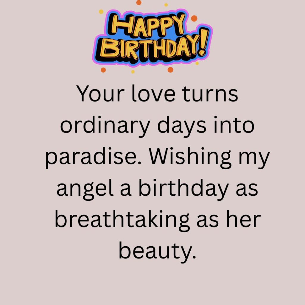 Happy Birthday Wishes For Wife Image-12