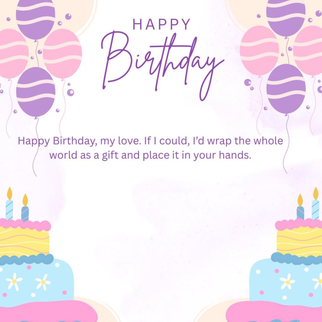 Happy Birthday Wishes For Wife Image-14