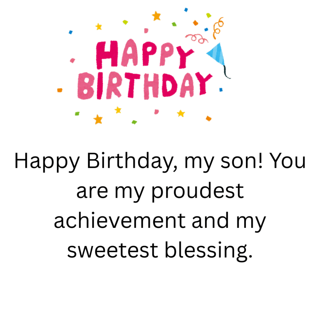 Happy Birthday Images For Son Image-1