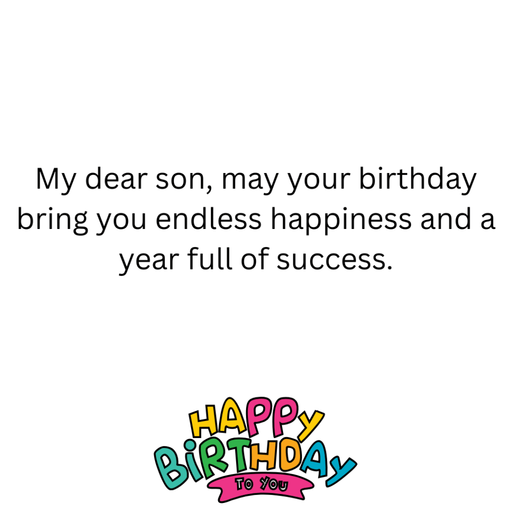 Happy Birthday Images For Son Image-3