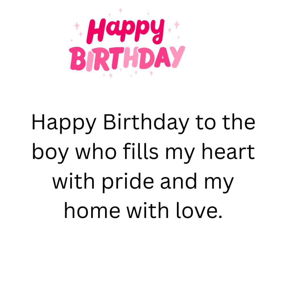 Happy Birthday Images For Son Image-5